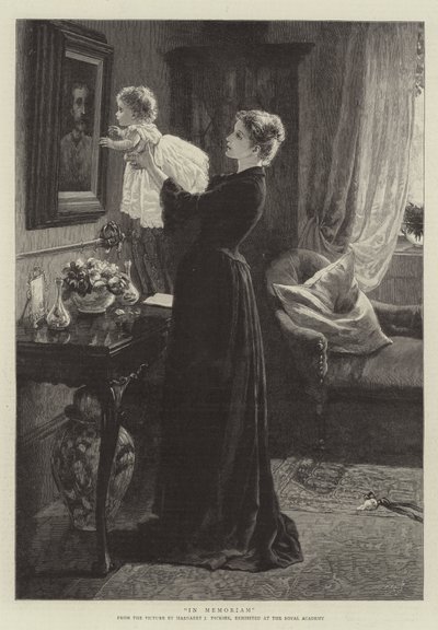 思い出して 作： Margaret Isabel Dicksee